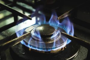 Natural gas for cooking