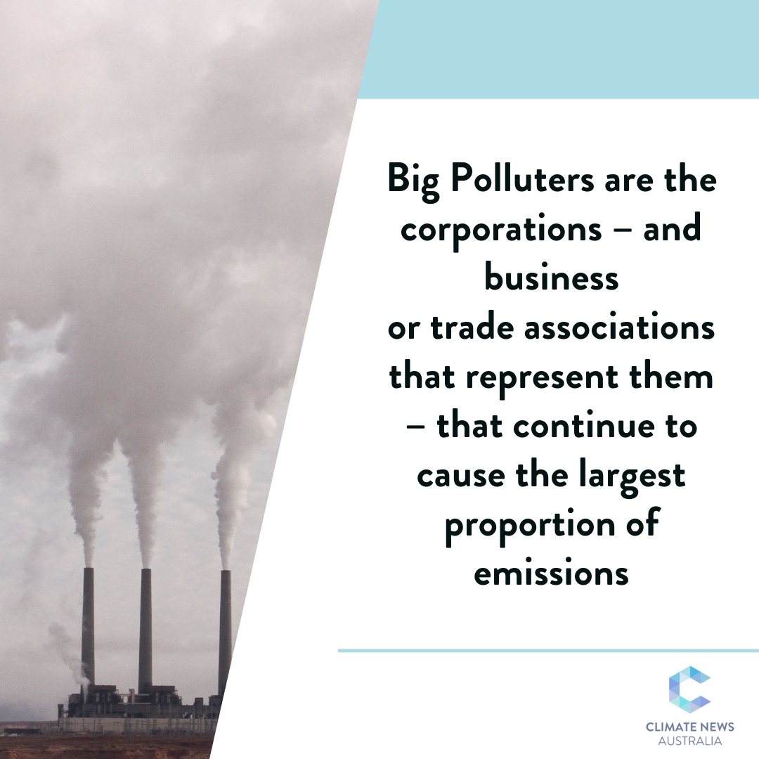 Graphic about big polluters