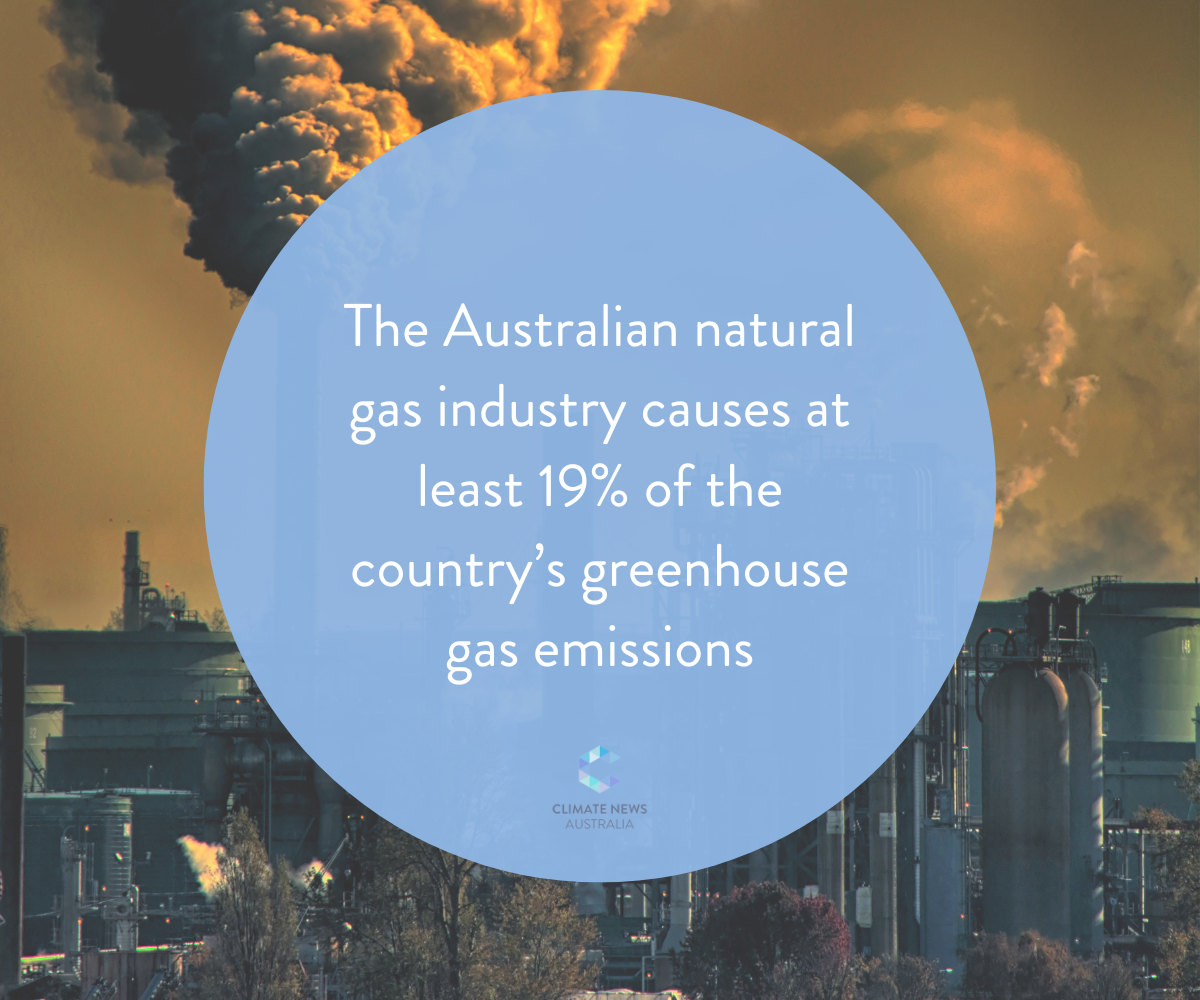Graphic about Australian natural gas industry