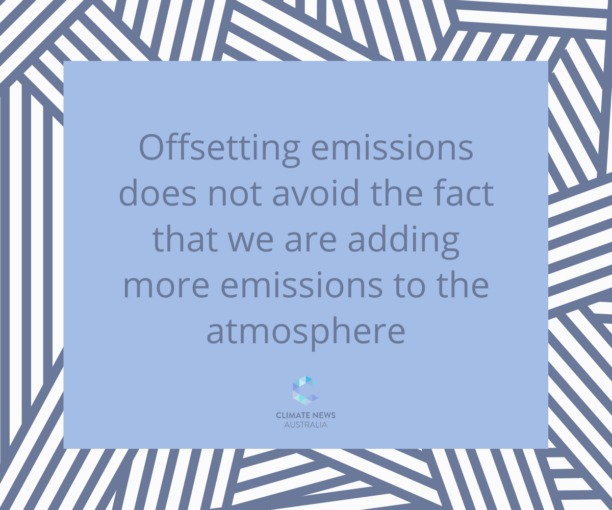 Offsetting emission