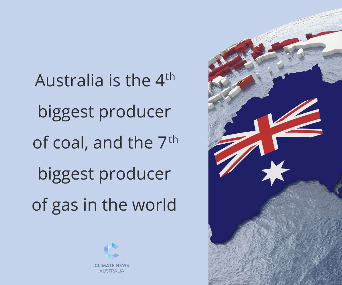 Australia's coal production