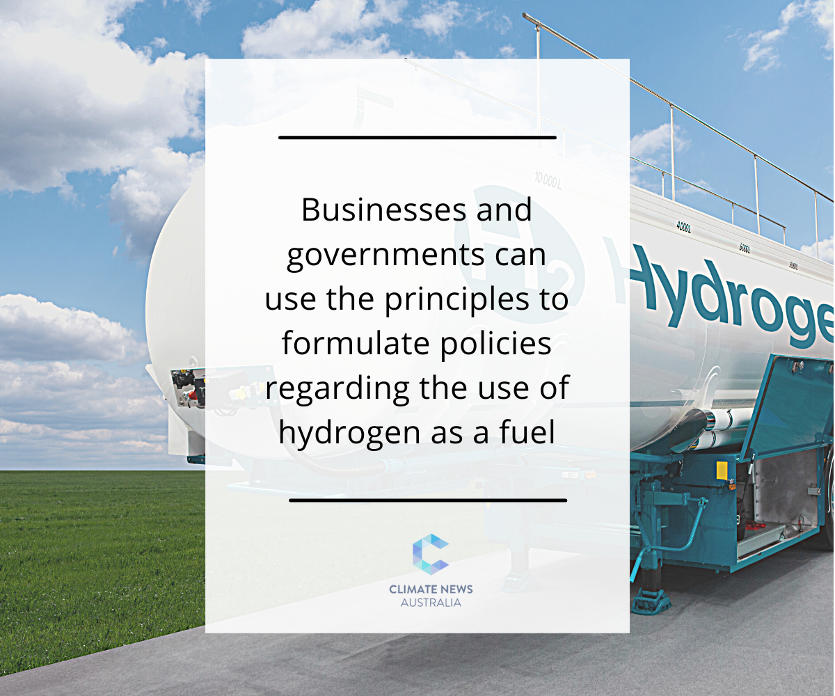 Policies regarding use of hydrogen