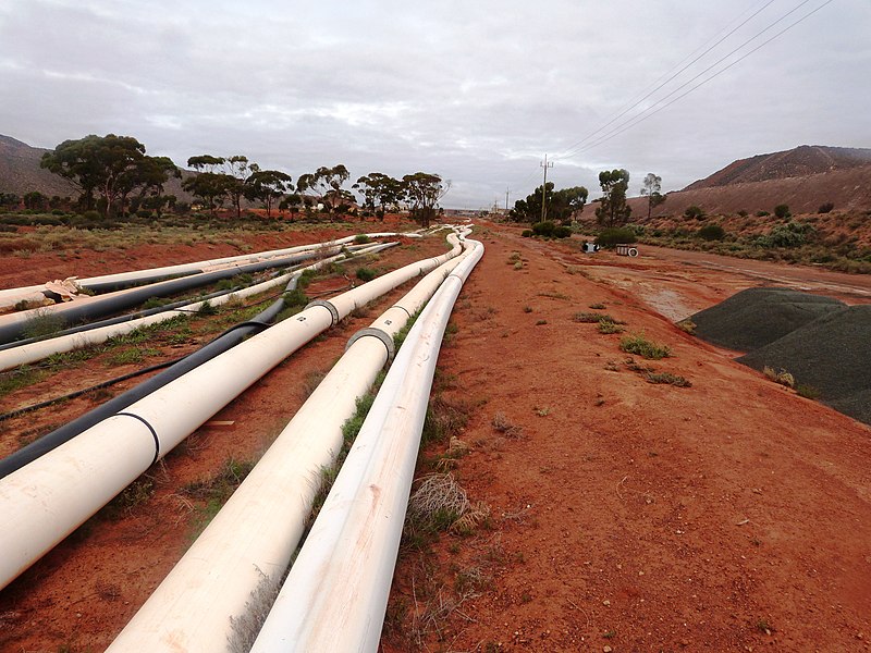 Gas pipeline in Australia