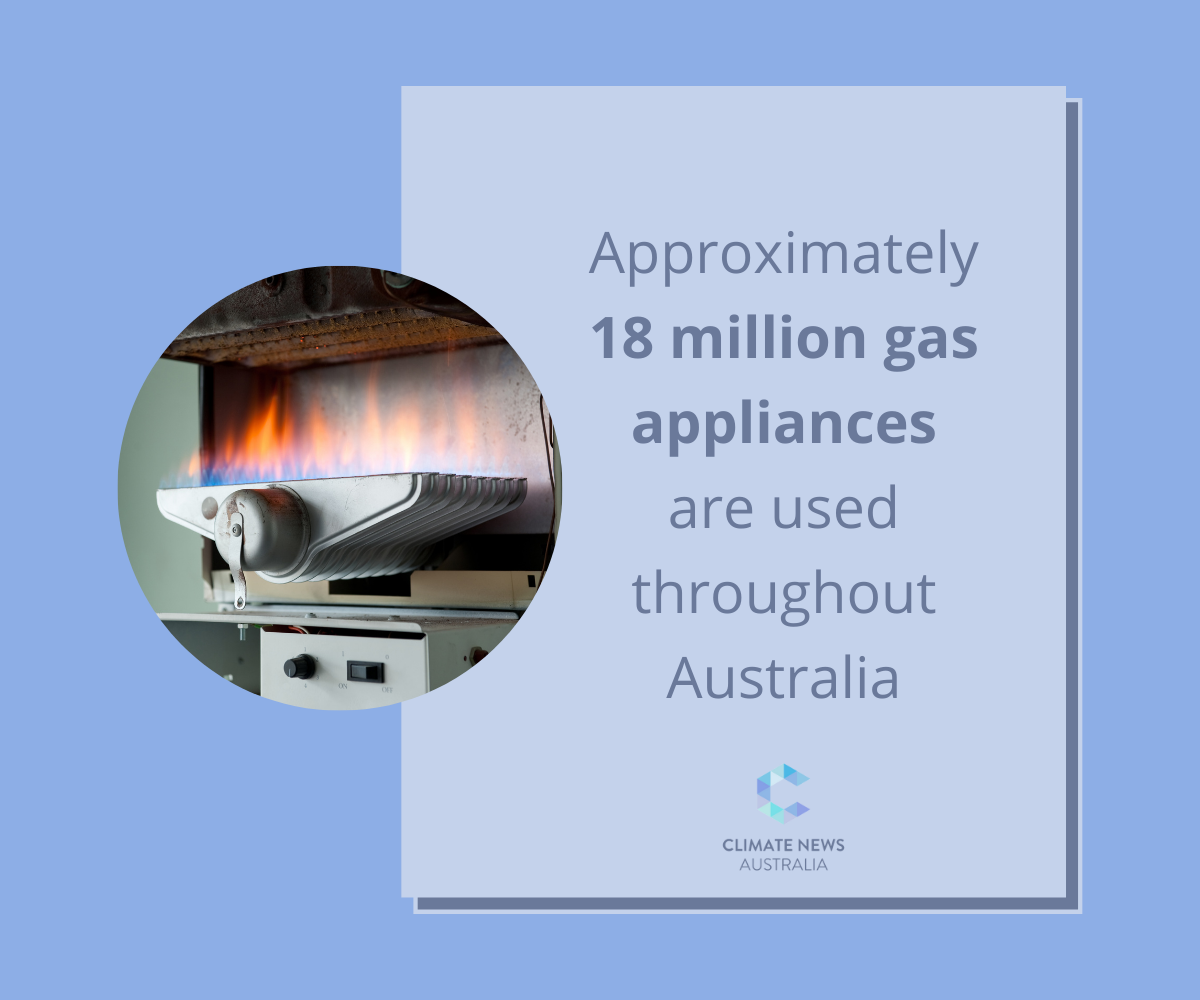 Gas appliances throughout Australia
