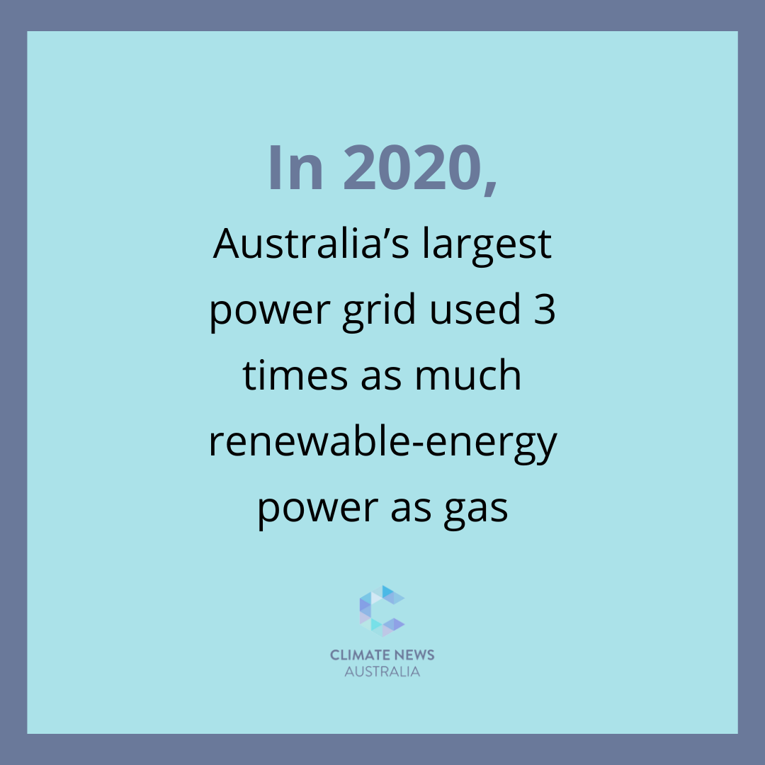graphic on Australia's power grid