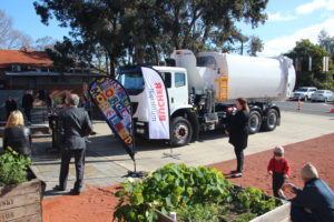 Garbage truck powered by zero emissions hydrogen fuel cells, Melbourne