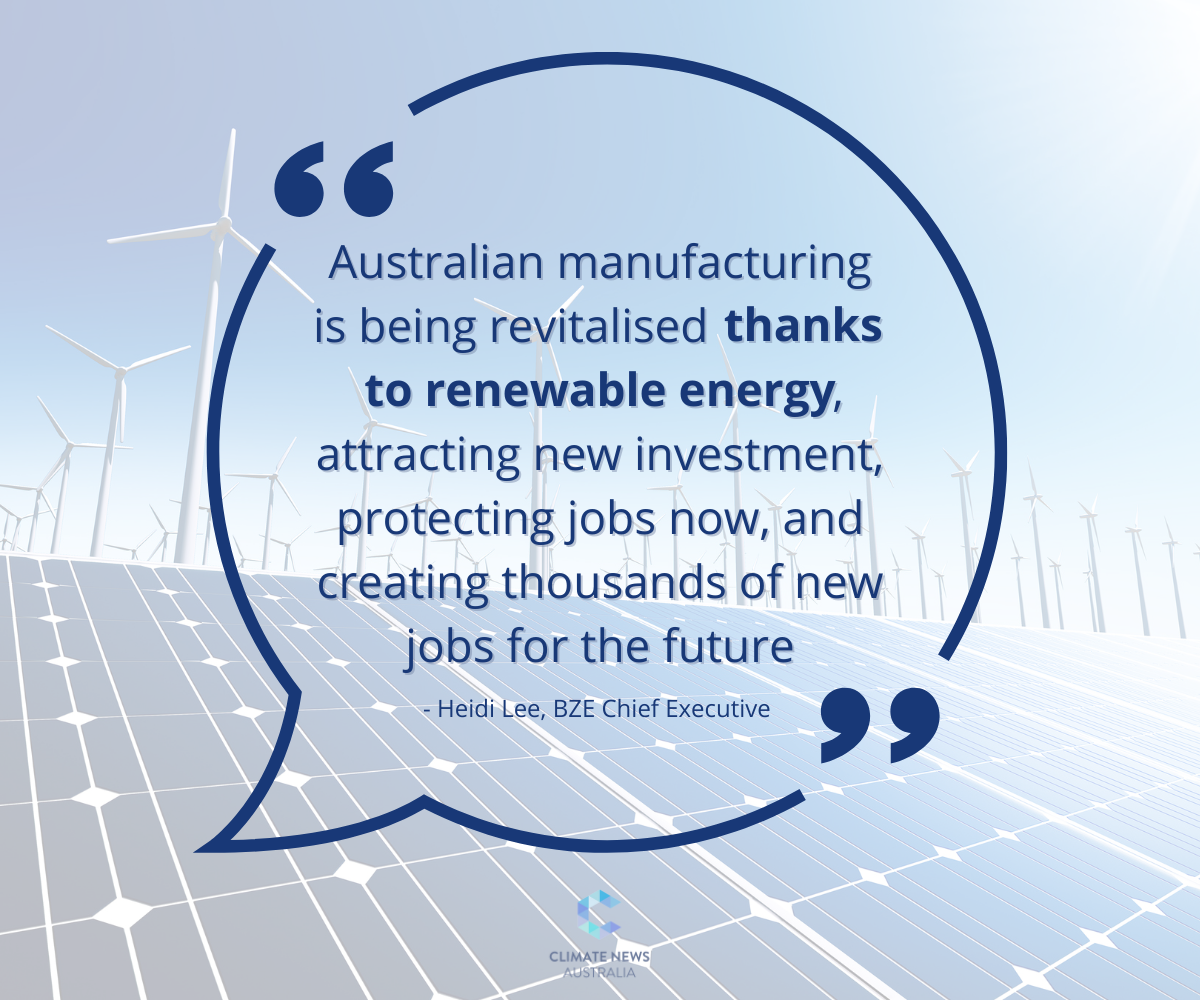 Australian manufacturing is being revitalised