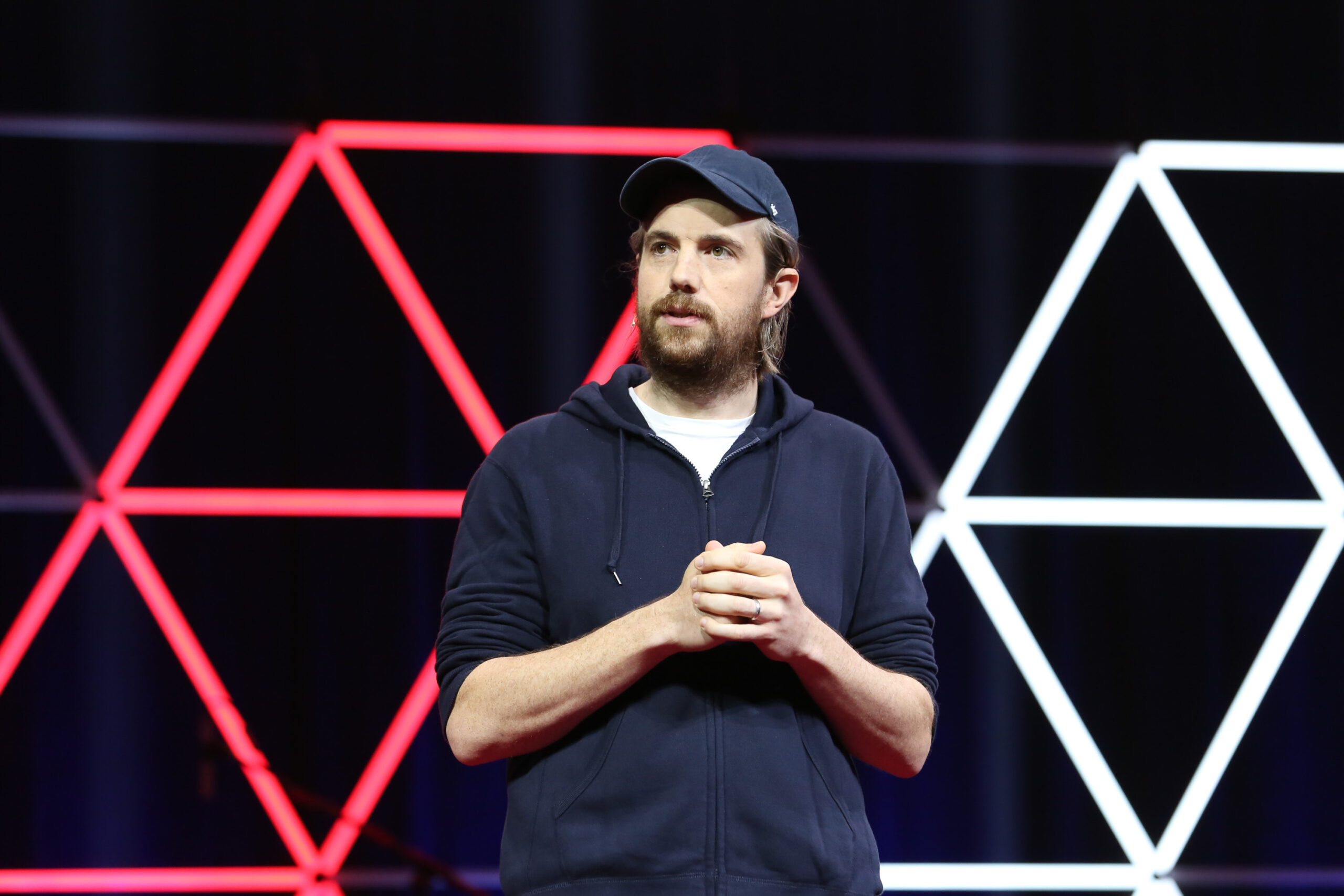 Mike Cannon-Brookes presenting at TedxSydney
