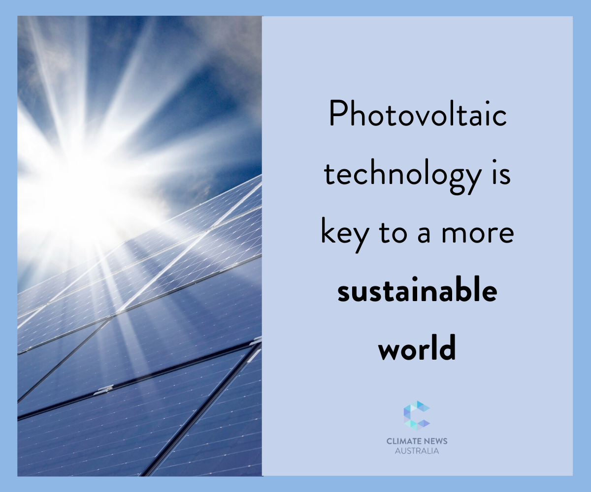 Graphic about photovoltaic technology